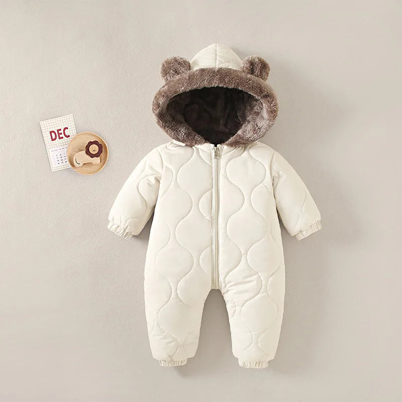 Winter Baby Parka – Hooded Snowsuit
