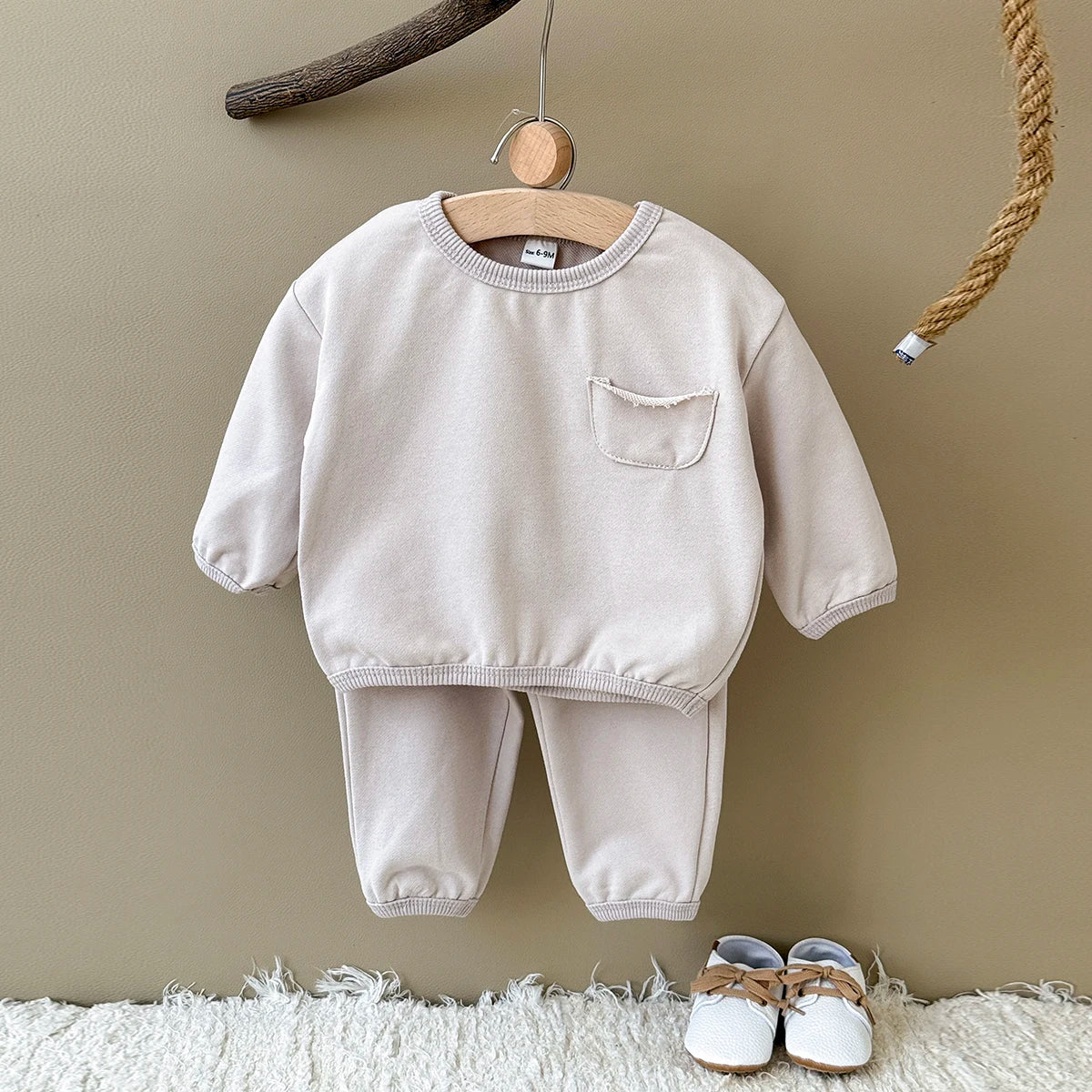 New York Style Sweatshirt & Jogger Pants Set 2 Piece