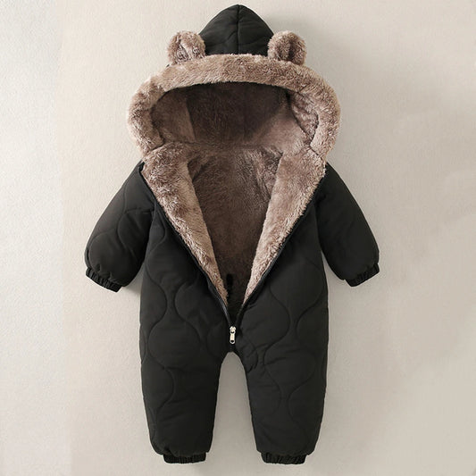Winter Baby Parka – Hooded Snowsuit