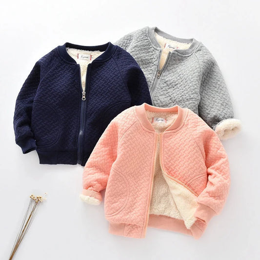 Toddler Winter Jacket – Soft inner lining, insulated