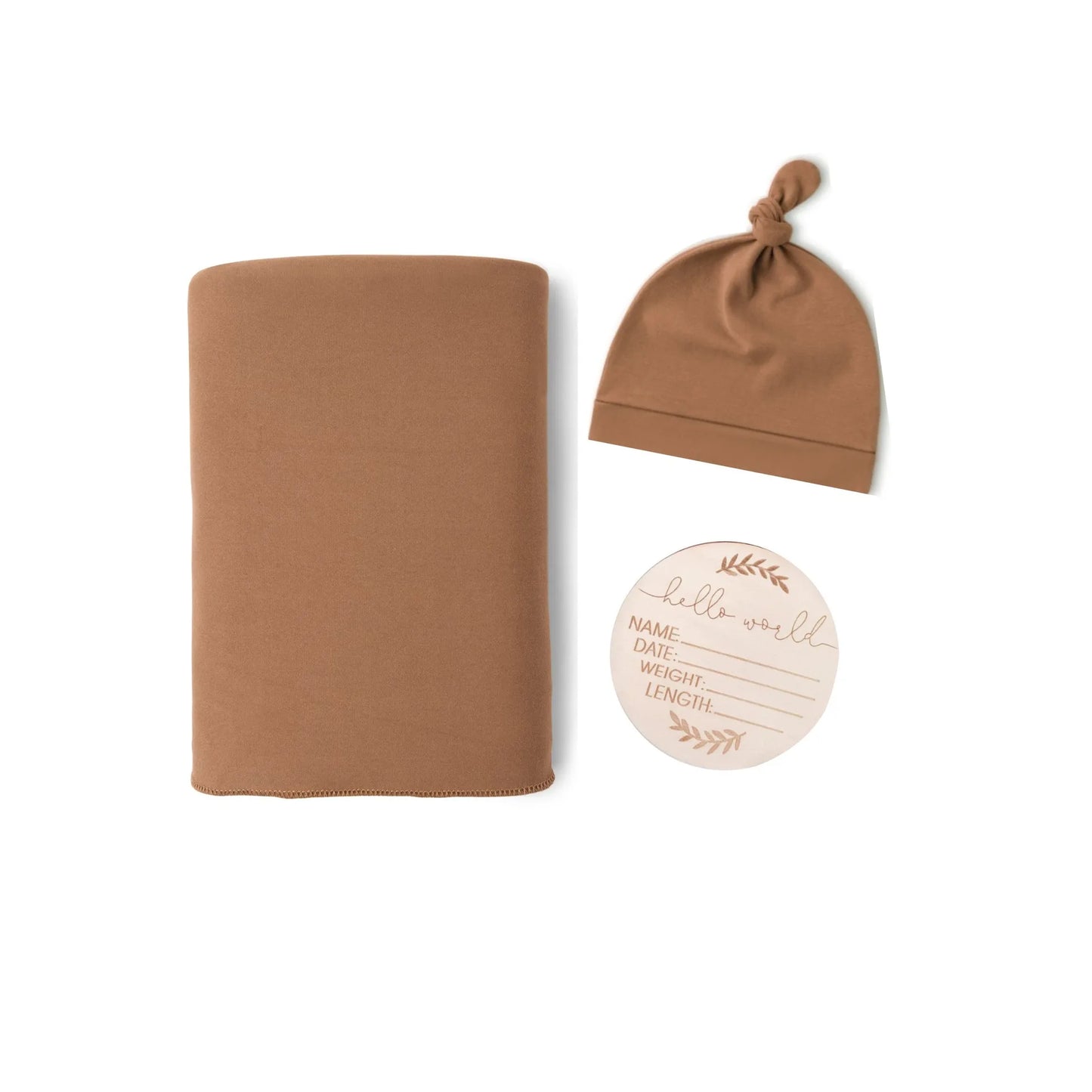 3 Piece Set Newborn Muslin Swaddle