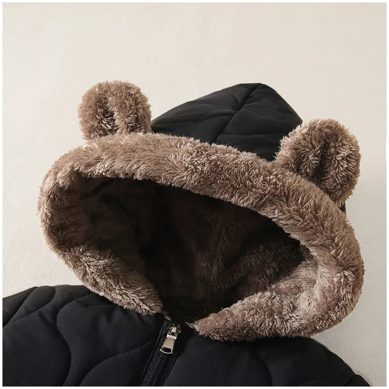 Winter Baby Parka – Hooded Snowsuit