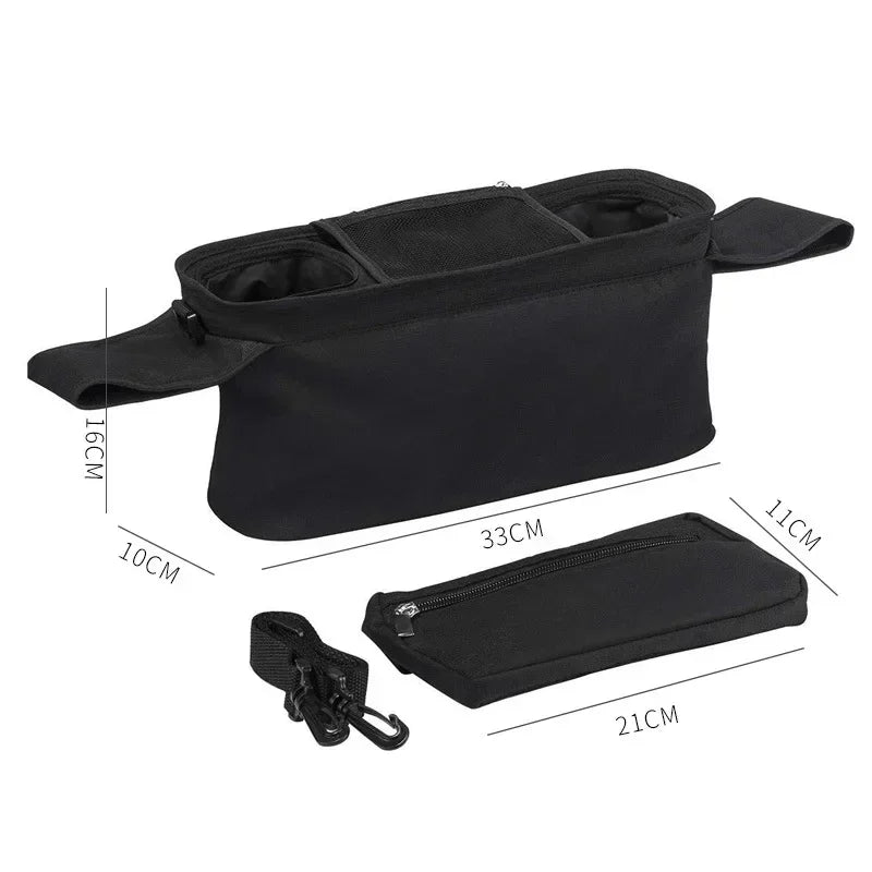 Stroller Caddy Phone and Bottle Holder Accessories