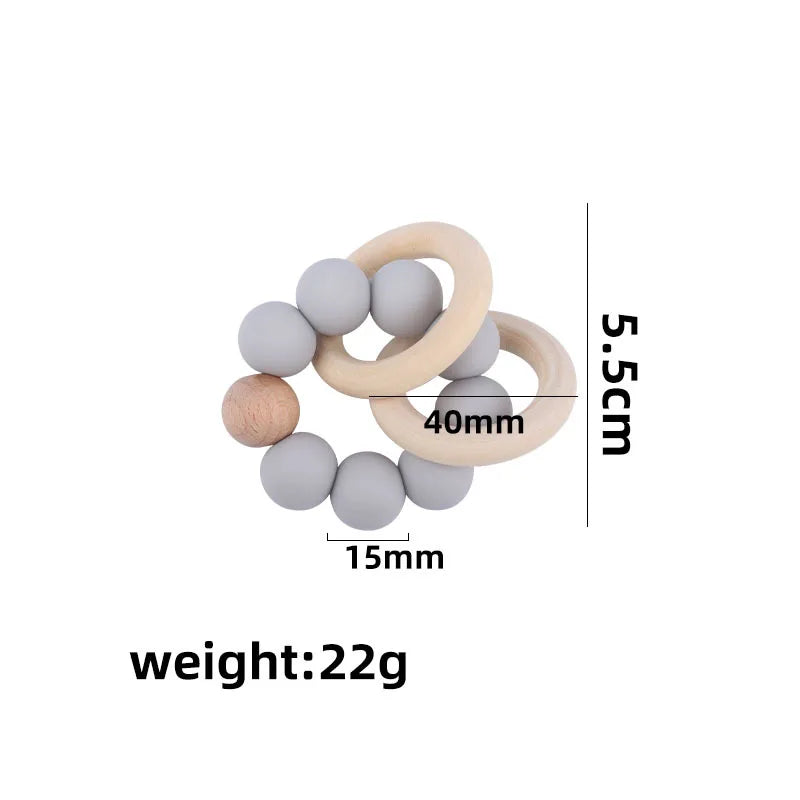 Silicone Bead Chew Teether
