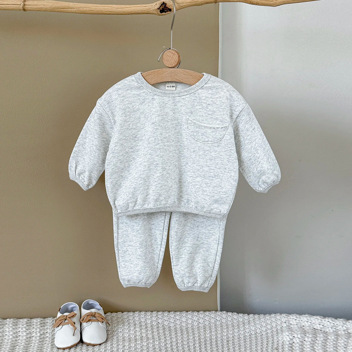 New York Style Sweatshirt & Jogger Pants Set 2 Piece