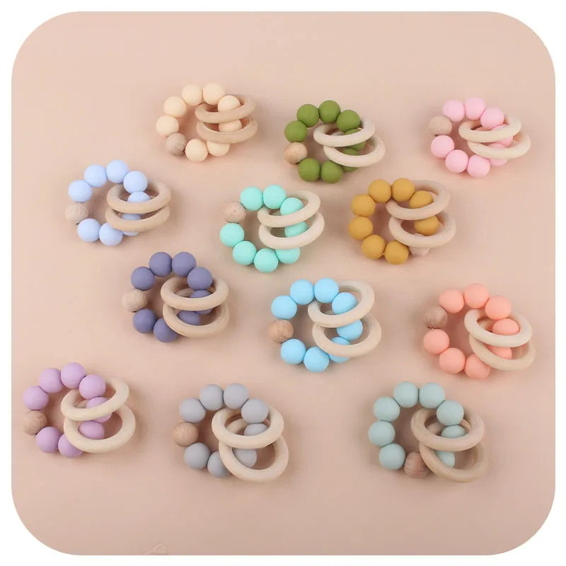 Silicone Bead Chew Teether