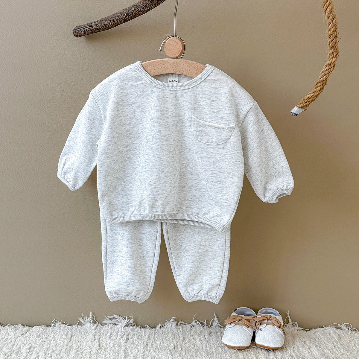 New York Style Sweatshirt & Jogger Pants Set 2 Piece