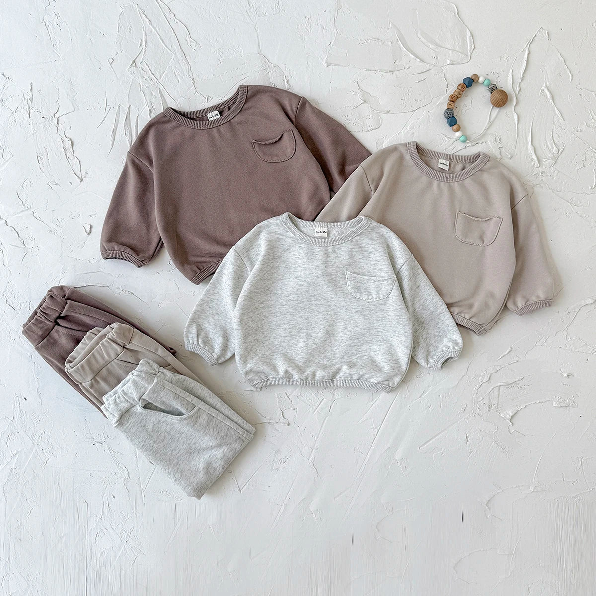 New York Style Sweatshirt & Jogger Pants Set 2 Piece