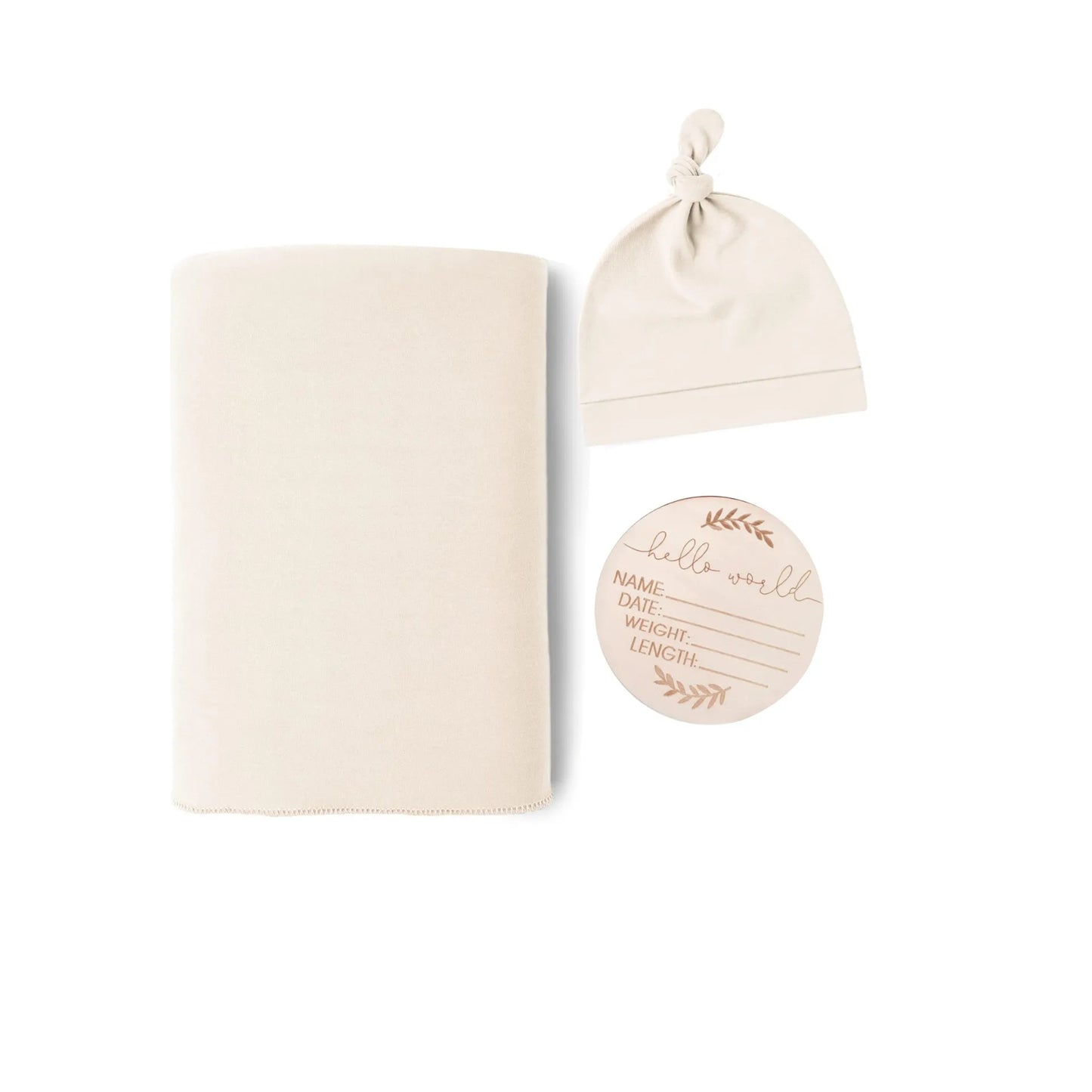 3 Piece Set Newborn Muslin Swaddle