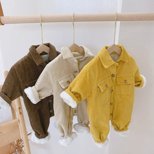 Unisex Long Sleeve Cotton Jumpsuit