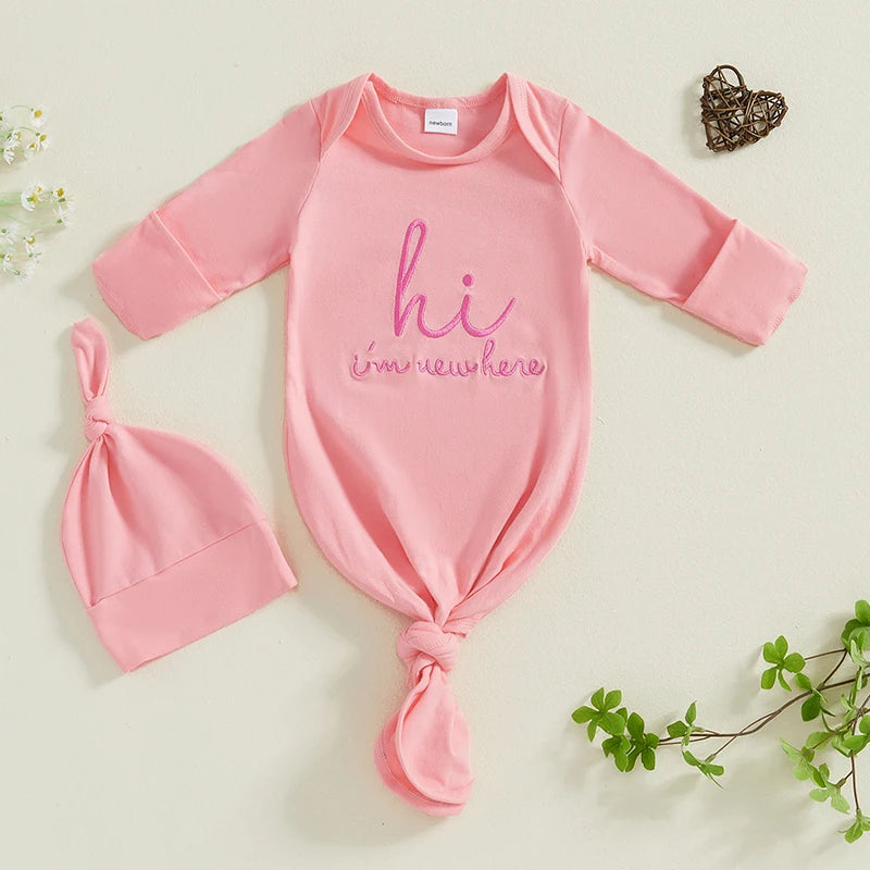 Baby Sleep Sack with Hat Set