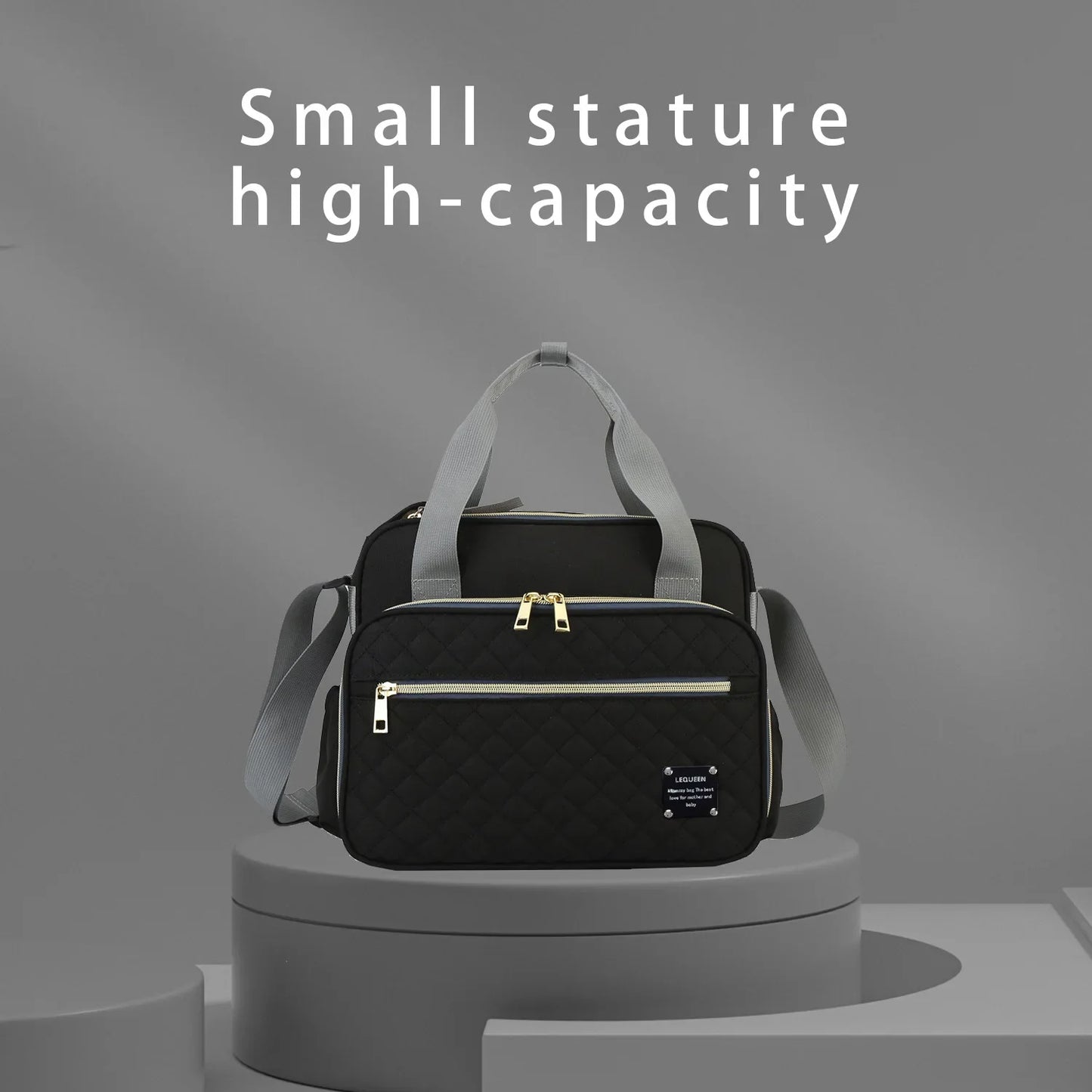 Messenger Diaper Bag - Spacious & Lightweight