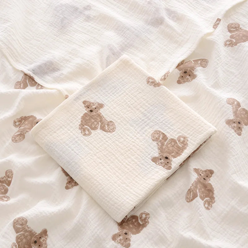 Cotton Muslin Swaddle Blanket