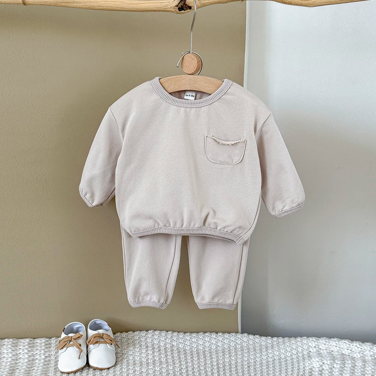 New York Style Sweatshirt & Jogger Pants Set 2 Piece