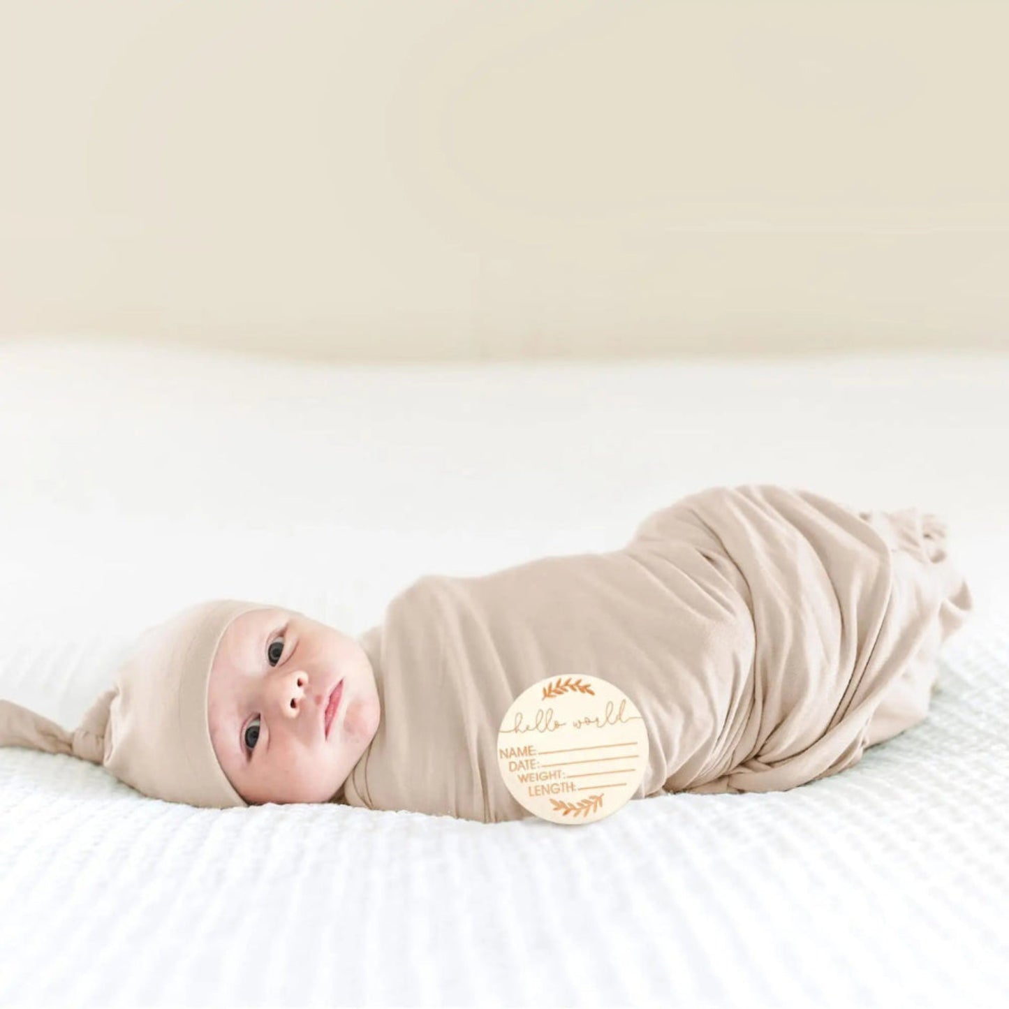 3 Piece Set Newborn Muslin Swaddle