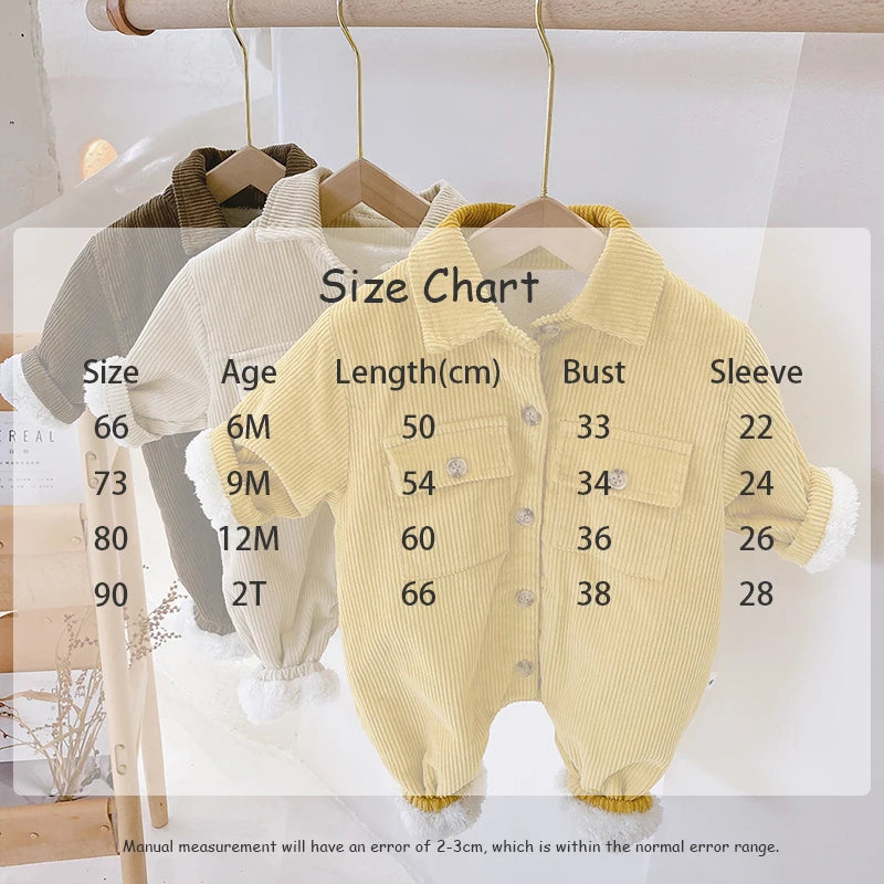 Unisex Long Sleeve Cotton Jumpsuit