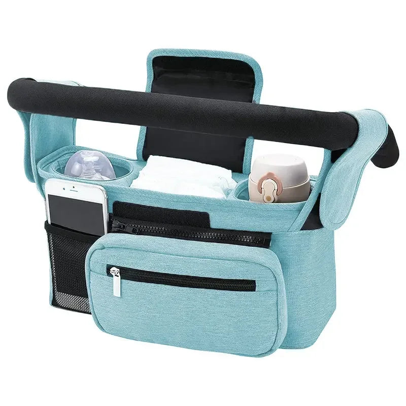 Stroller Caddy Phone and Bottle Holder Accessories