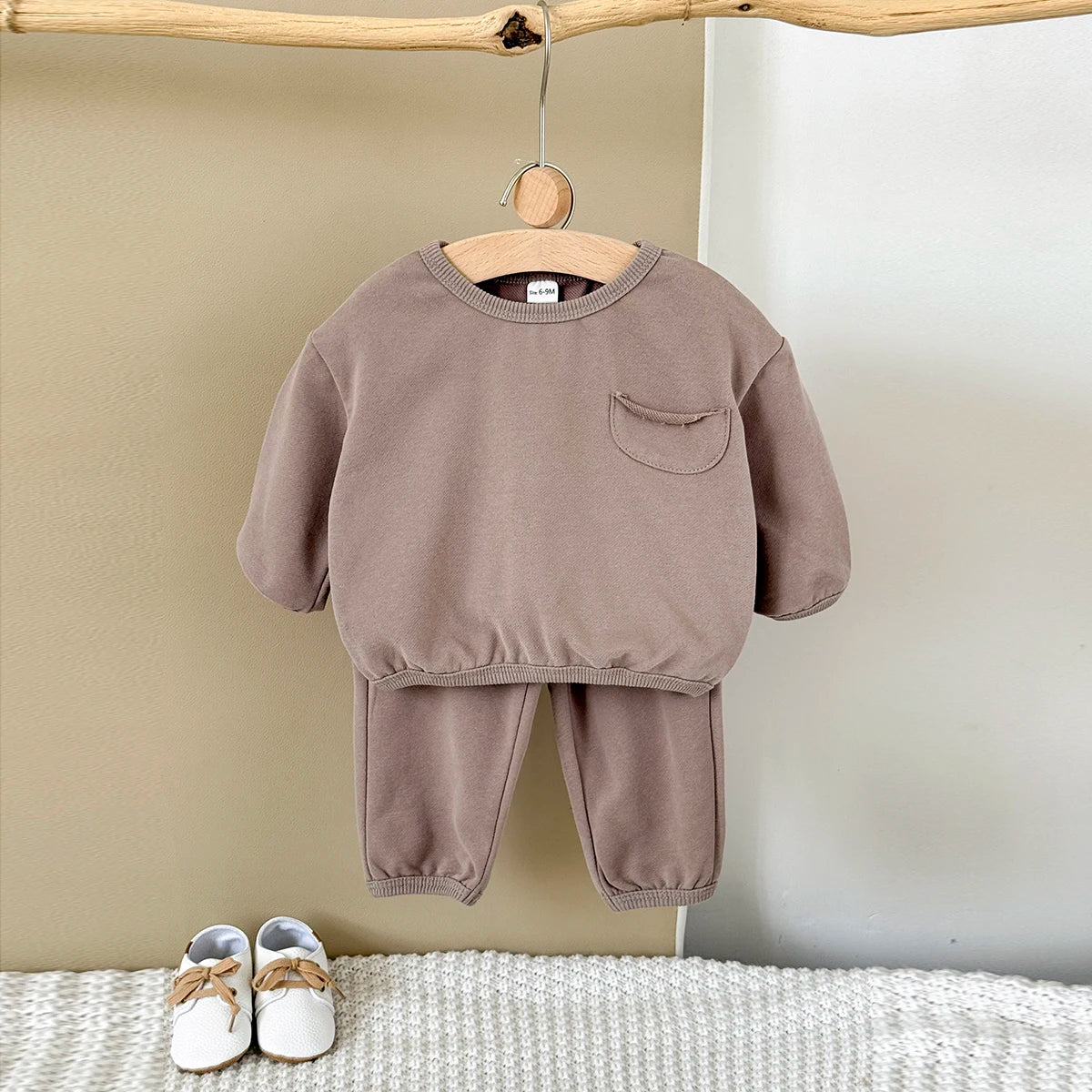 New York Style Sweatshirt & Jogger Pants Set 2 Piece