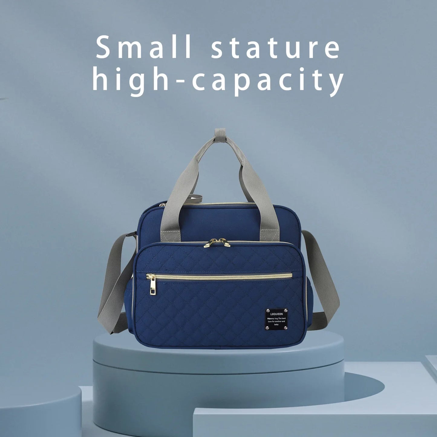 Messenger Diaper Bag - Spacious & Lightweight