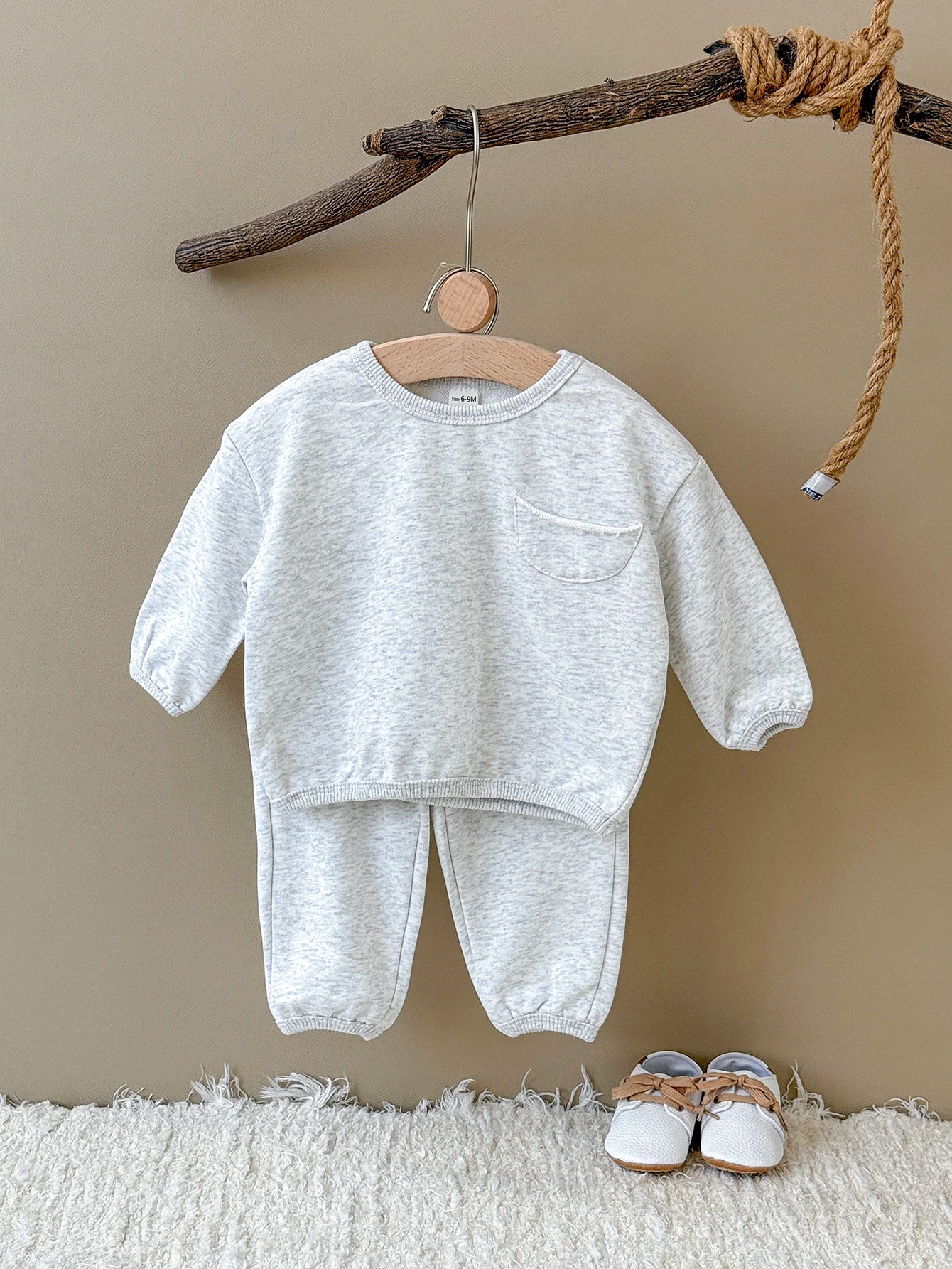 New York Style Sweatshirt & Jogger Pants Set 2 Piece