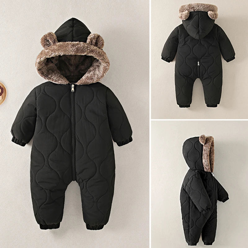 Winter Baby Parka – Hooded Snowsuit