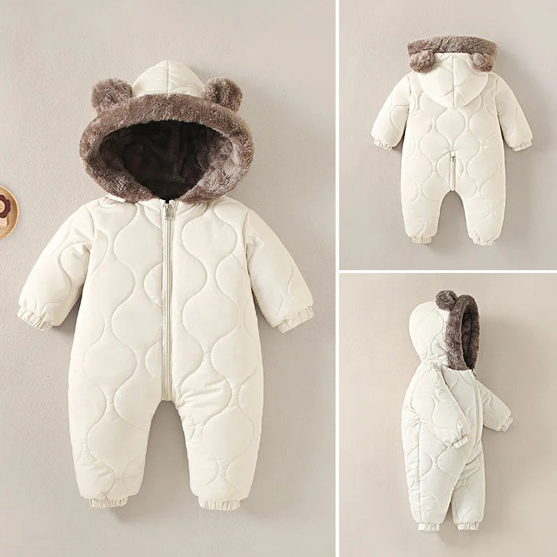 Winter Baby Parka – Hooded Snowsuit
