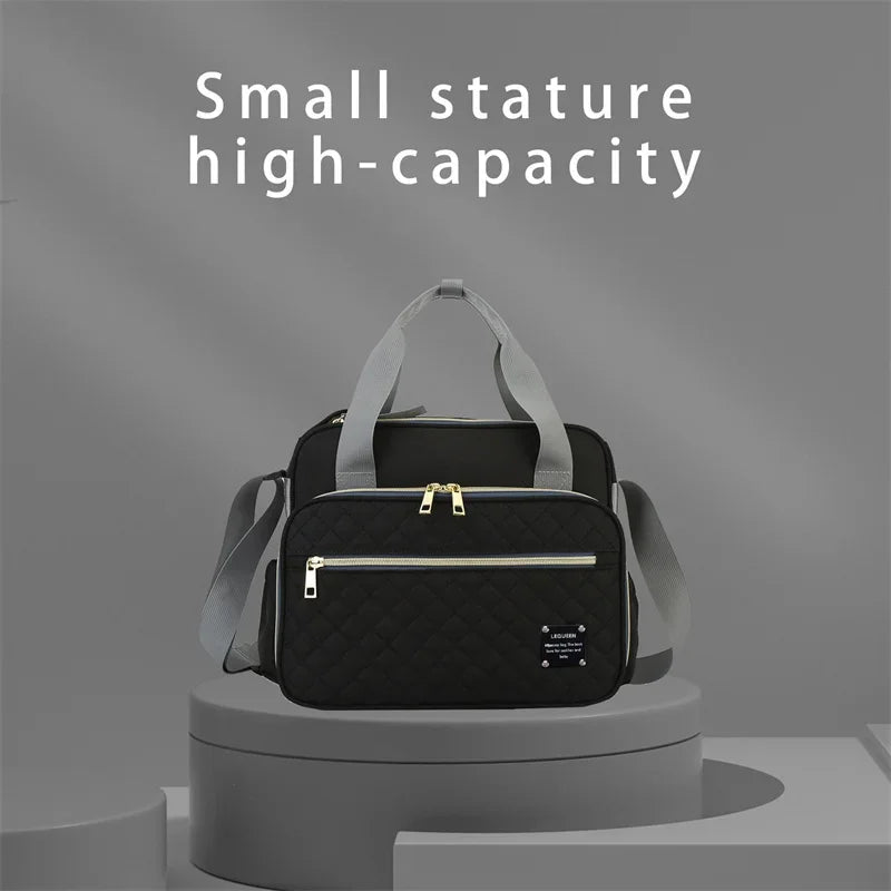 Messenger Diaper Bag - Spacious & Lightweight