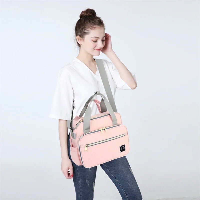 Messenger Diaper Bag - Spacious & Lightweight