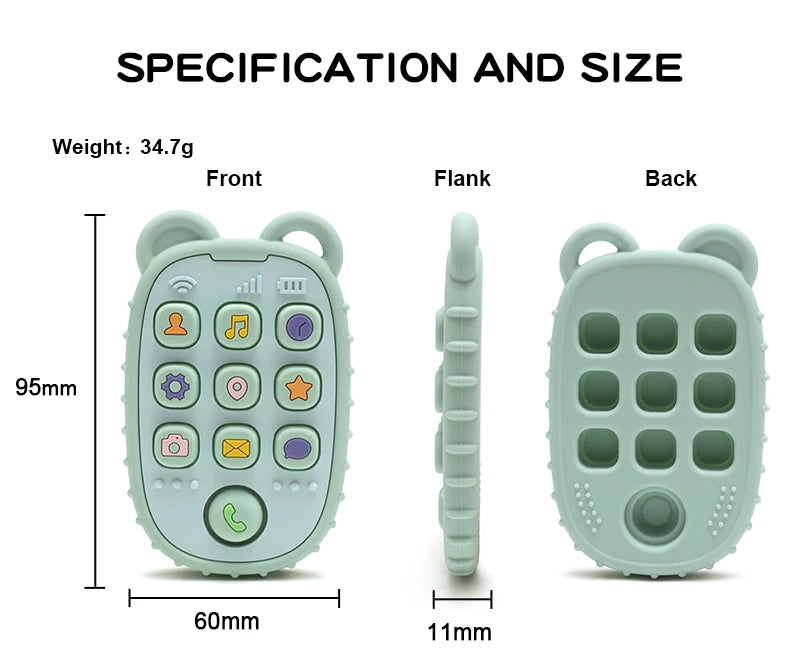 Silicone Phone Teether