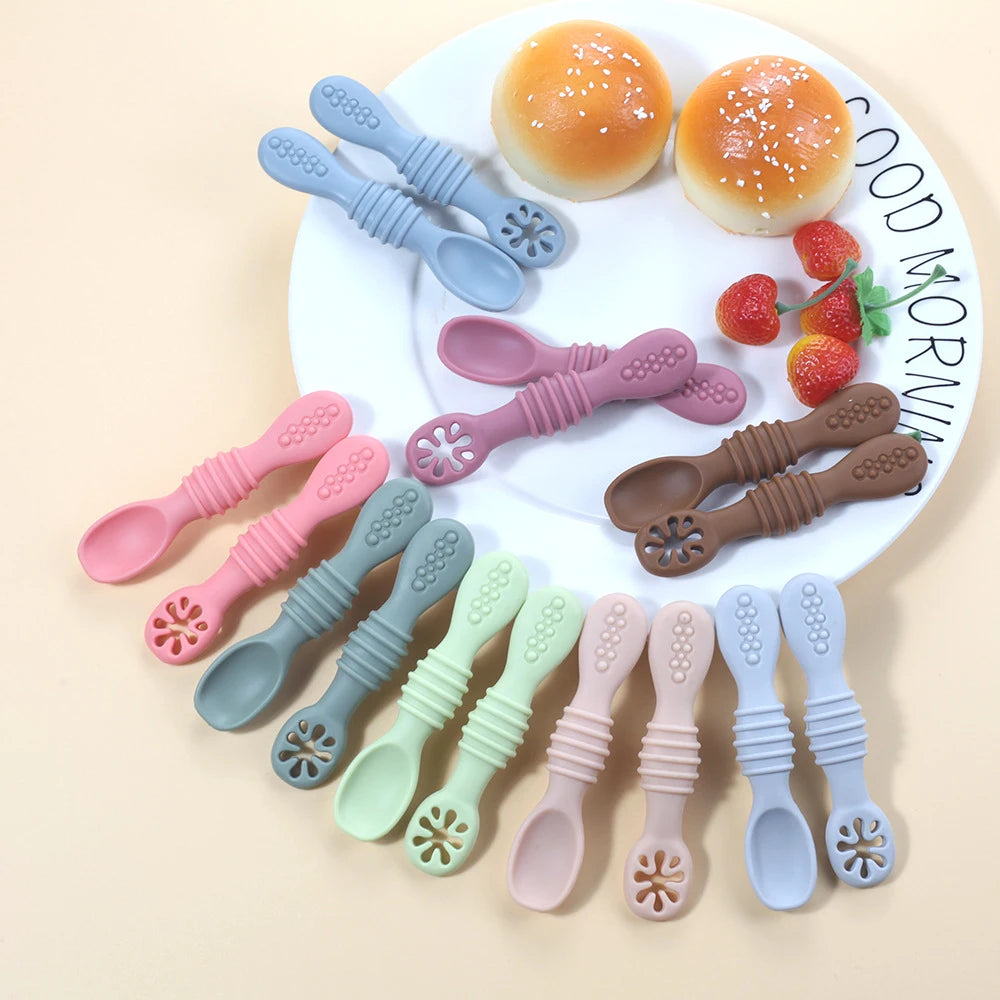 Silicone Baby Dinnerware 3 Piece Set – Suction, Safe, Non-Toxic, Easy to Clean