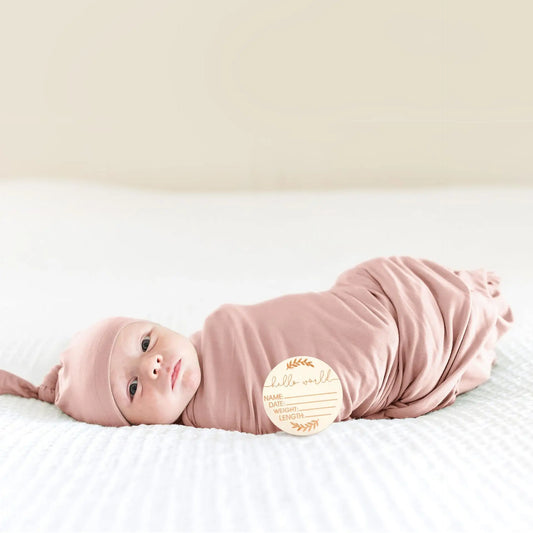 3 Piece Set Newborn Muslin Swaddle