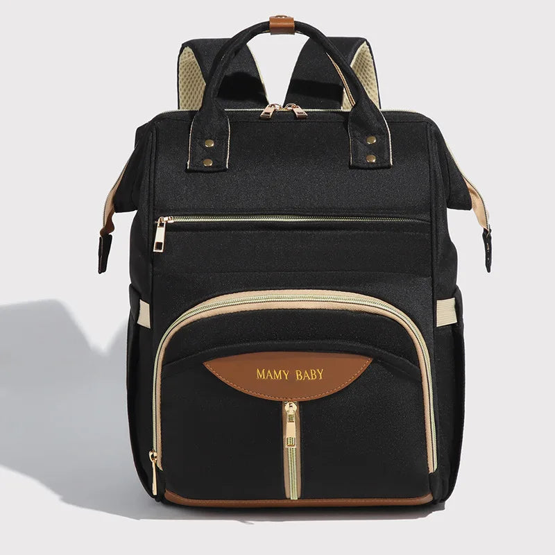 Multifunctional Waterproof Backpack Diaper Bag
