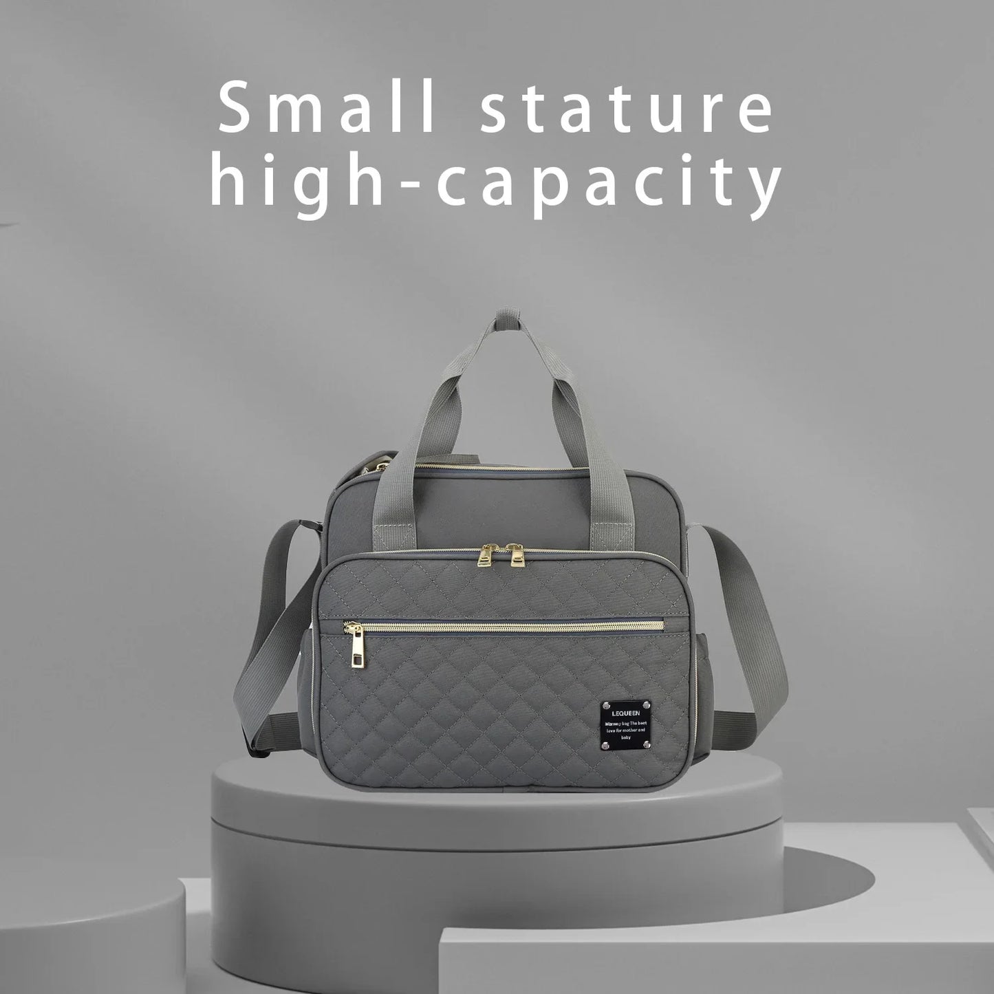 Messenger Diaper Bag - Spacious & Lightweight