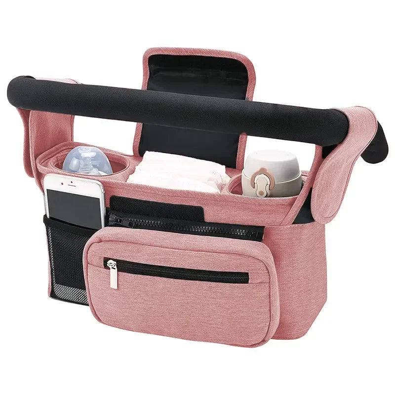 Stroller Caddy Phone and Bottle Holder Accessories
