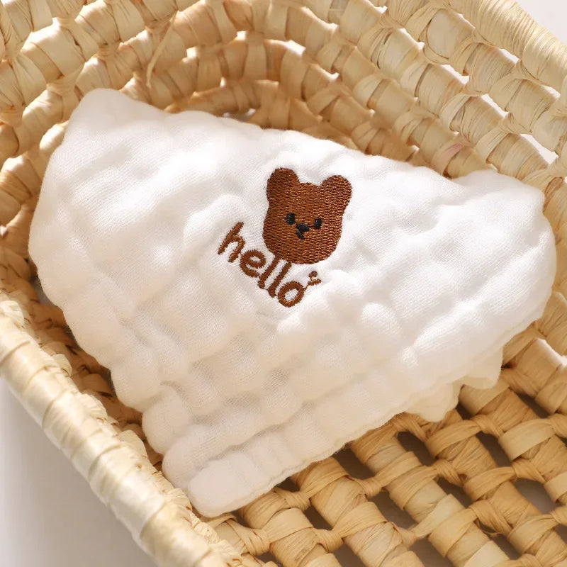 Cotton Baby Burp Cloth & Washcloth