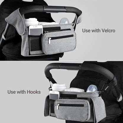 Stroller Caddy Phone and Bottle Holder Accessories