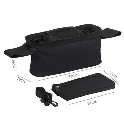 Stroller Caddy Phone and Bottle Holder Accessories
