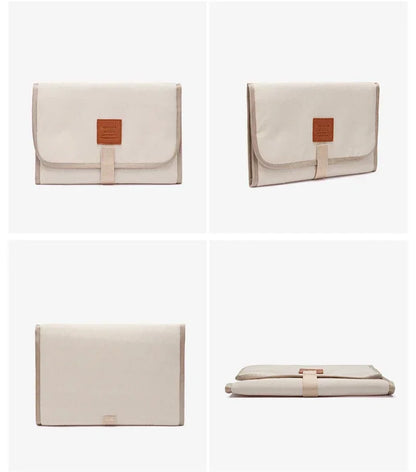 Diaper Travel Changing Mat- Waterproof Foldable Compact