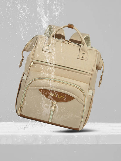 Multifunctional Waterproof Backpack Diaper Bag
