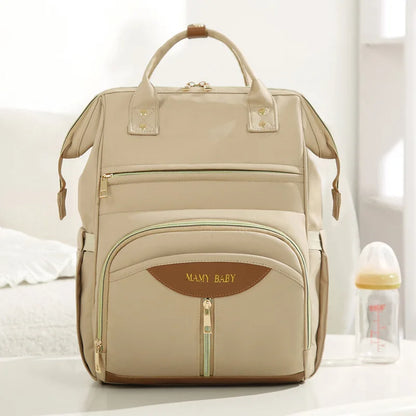 Multifunctional Waterproof Backpack Diaper Bag