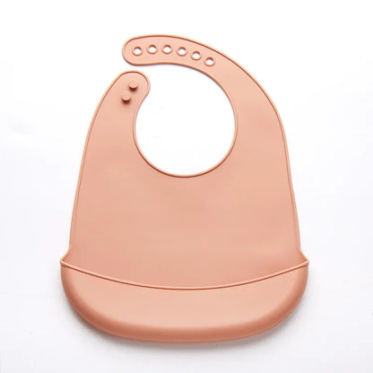 Adjustable Waterproof Silicone Baby Bib