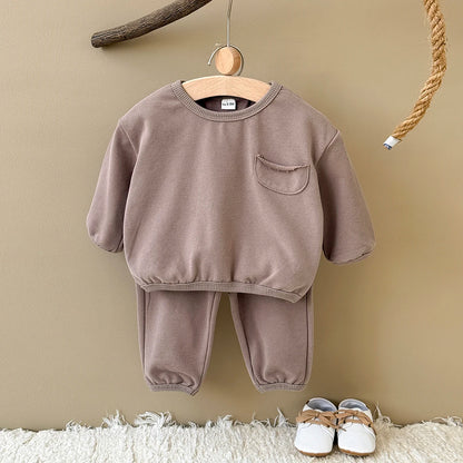 New York Style Sweatshirt & Jogger Pants Set 2 Piece