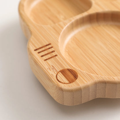 Baby Bamboo & Silicone Dinnerware Set