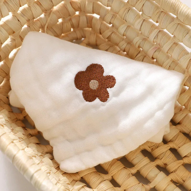 Cotton Baby Burp Cloth & Washcloth