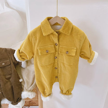 Unisex Long Sleeve Cotton Jumpsuit