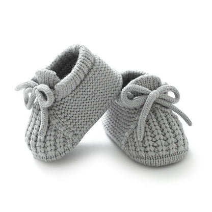 Knitted Baby Booties Shoes