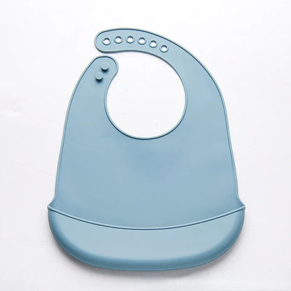 Adjustable Waterproof Silicone Baby Bib