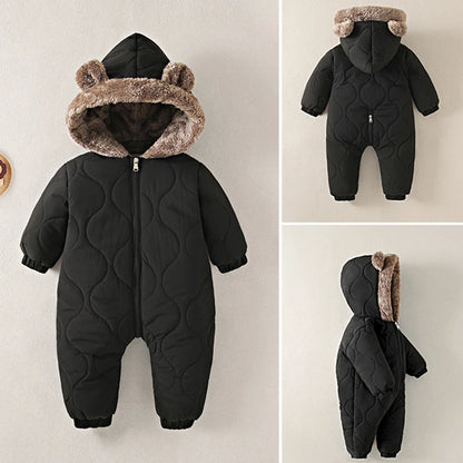 Winter Baby Parka – Hooded Snowsuit