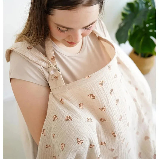 Breathable Cotton Nursing Cover