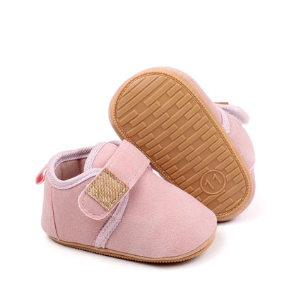 PU Leather First Walker Shoes